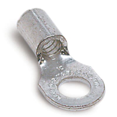 <ul><li>Electrolytic copper, high conductivity</li><li>Tin plated, corrosion resistance</li><li>Operating temperature to 300°F, resists extreme heat</li><li>Solid, brazed seam construction, will not open due to stress or wire pull</li></ul>|
